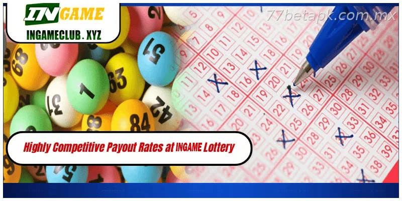 Highly Competitive Payout Rates at 77BET Lottery