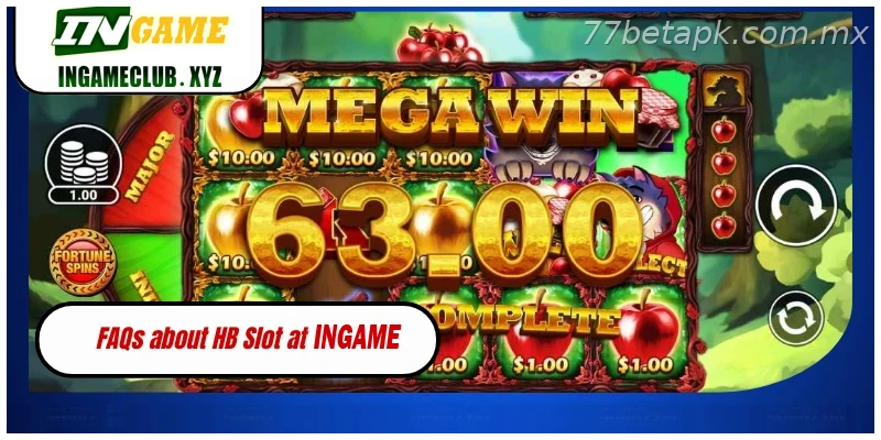 FAQs about HB Slot at 77BET
