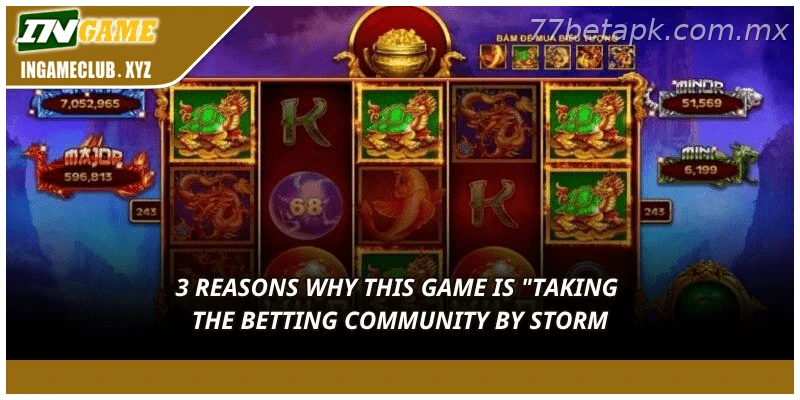 3 reasons why this game is “taking the betting community by storm”