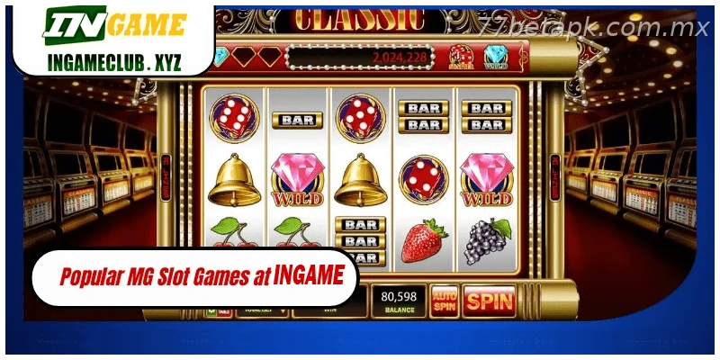 Popular MG Slot Games at 77BET